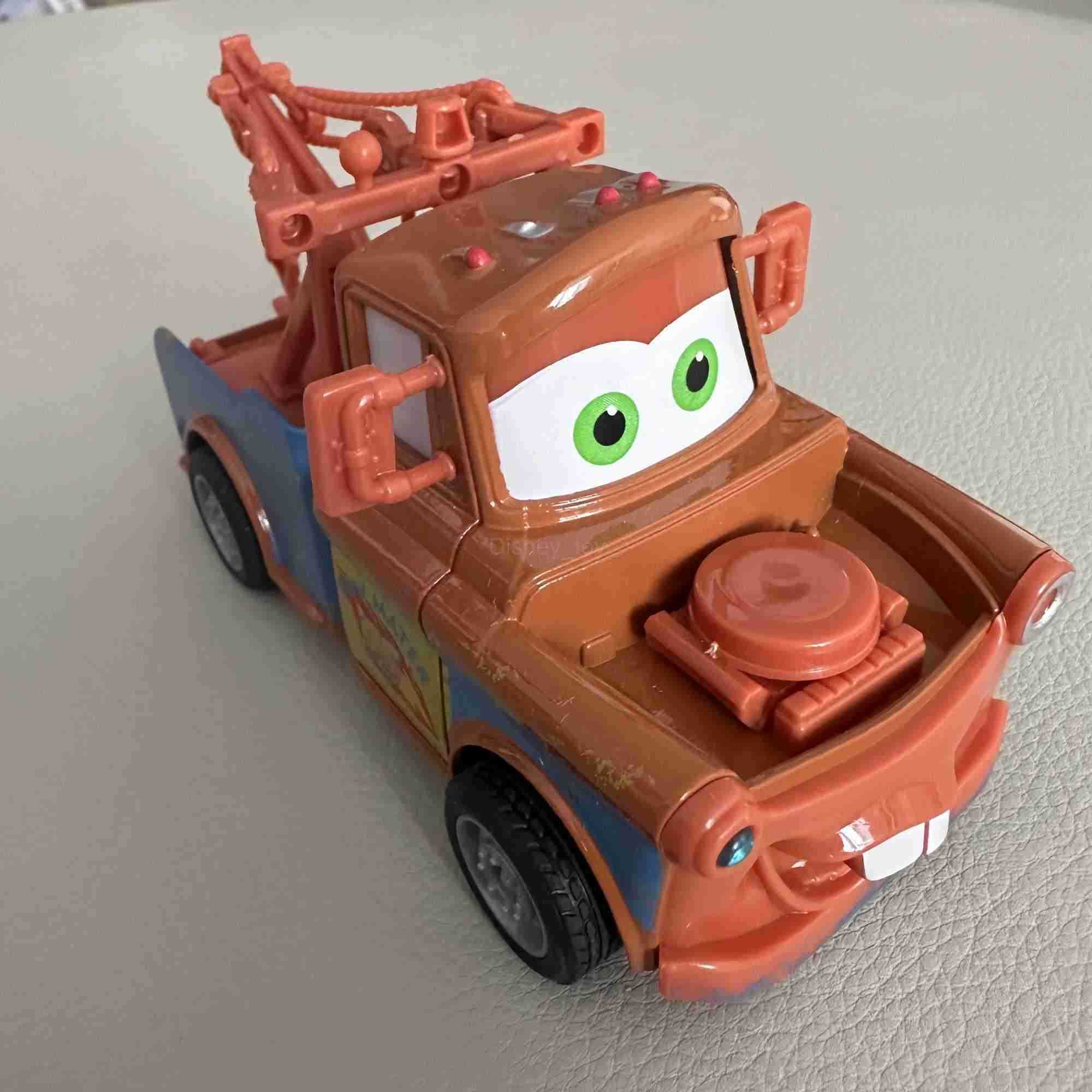 Disney Kids' Gift: Series Cars Interactive Pull-Free Wheel Lights Up Classic Characters