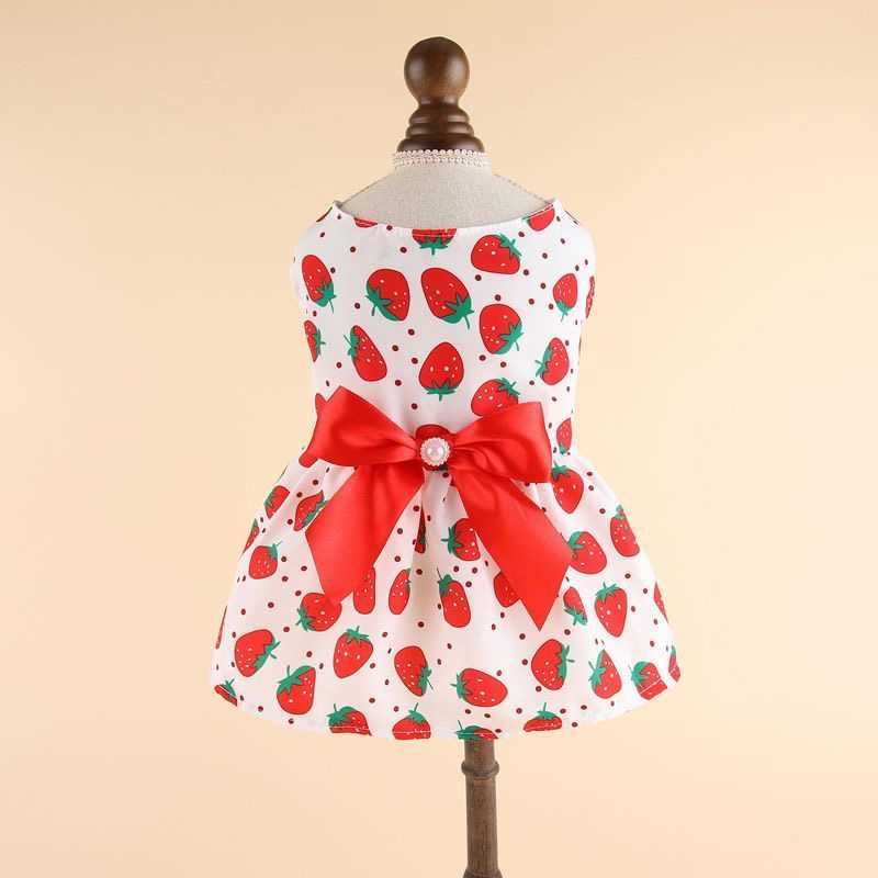 Cute Princess Dog Tutu Dress with Amazing Heart Print - Charming and Adorable Spring Clothing Y240106