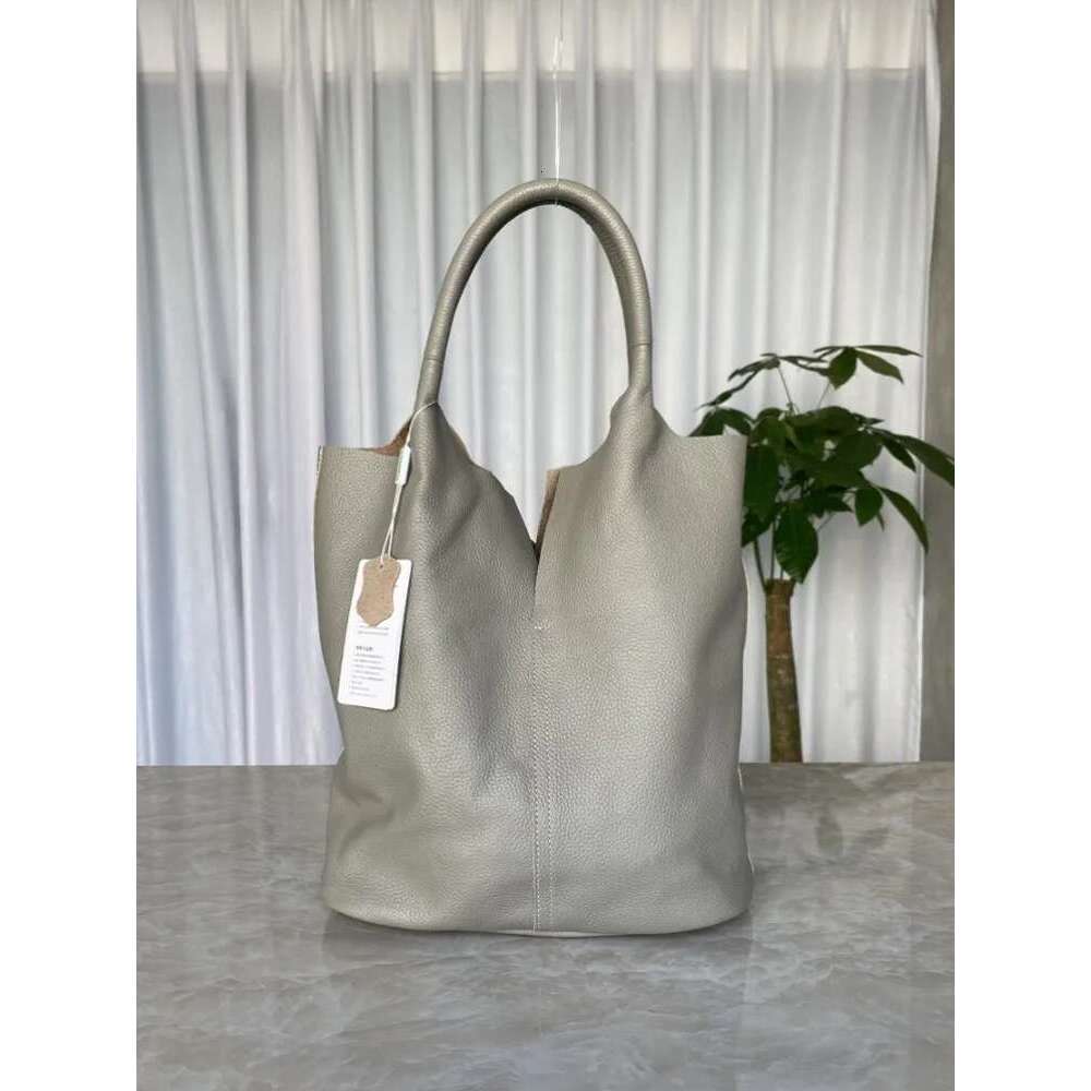 Women's Bags Women Casual Cowhide Genuine Leather Totes Handbag Large Capacity Shopping Functional Composite Shoulder Bag