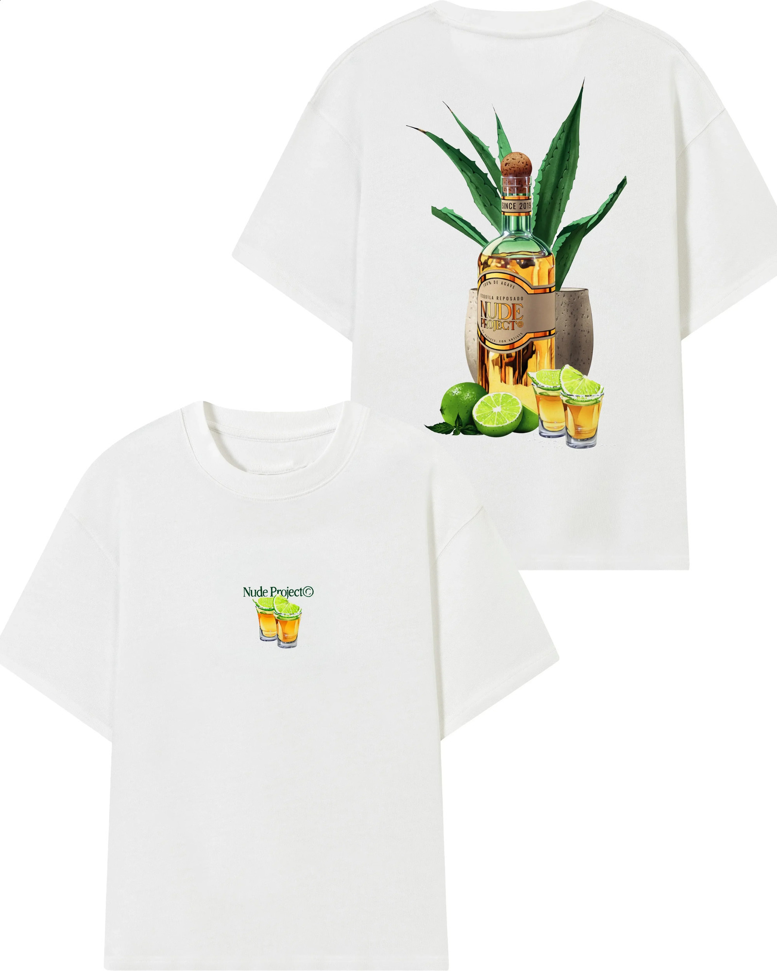 2025 Summer Casual Cotton Tshirt Womens Fashion Short Sleeve Nude Mens Loose Neutral Street 250324