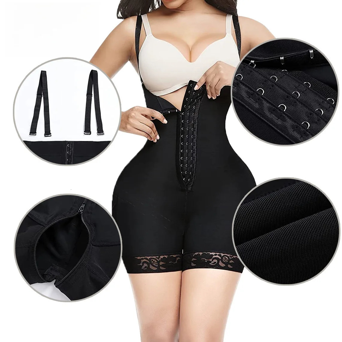 ly arrived high compression Fajas abdominal board postoperative strapless shape corrector for control of waist 250430
