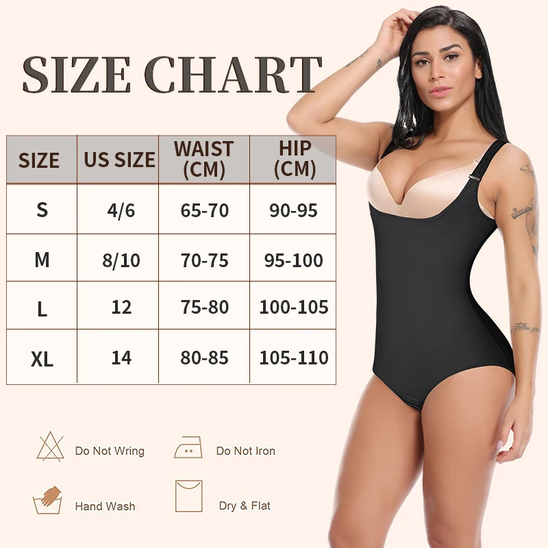 Underwurst bodysuit shapewear for women push ups breast slimming waist training abdominal control shapeshifter 250430