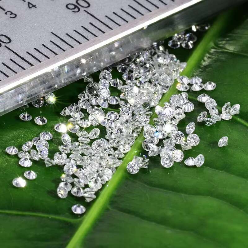 Wholesale Loose Diamond Round Brilliant Cut 0.1CT-1CT HPHT Lab Grown Diamond Melee Lab Diamonds Gemstone