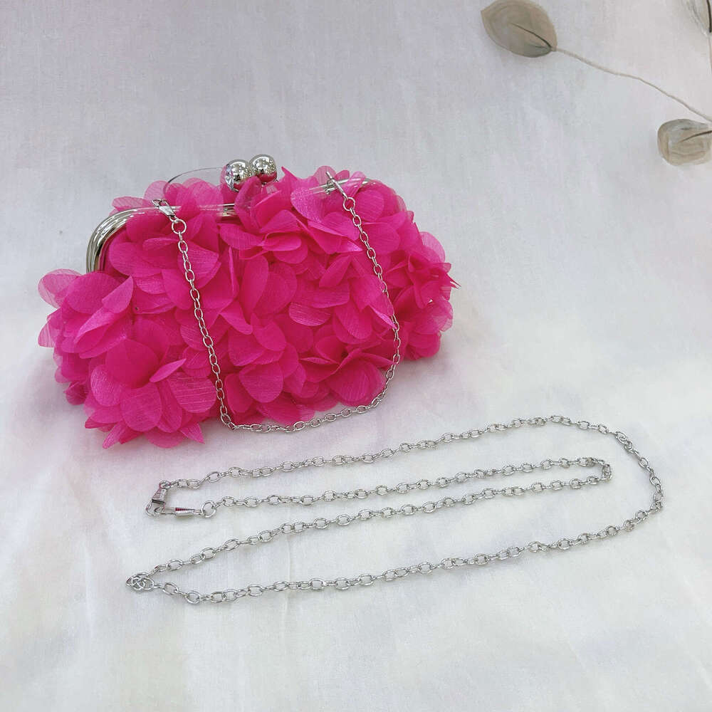 New petal hand-held fairy armpit wedding gift banquet dress bag, dance party bag