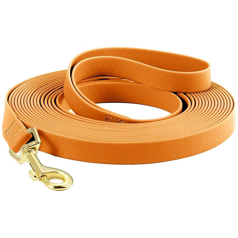 Dog leash long PVC strap 6M 9M 12M 15M walking training waterproof easy to clean suitable for large medium and small dogs 250427