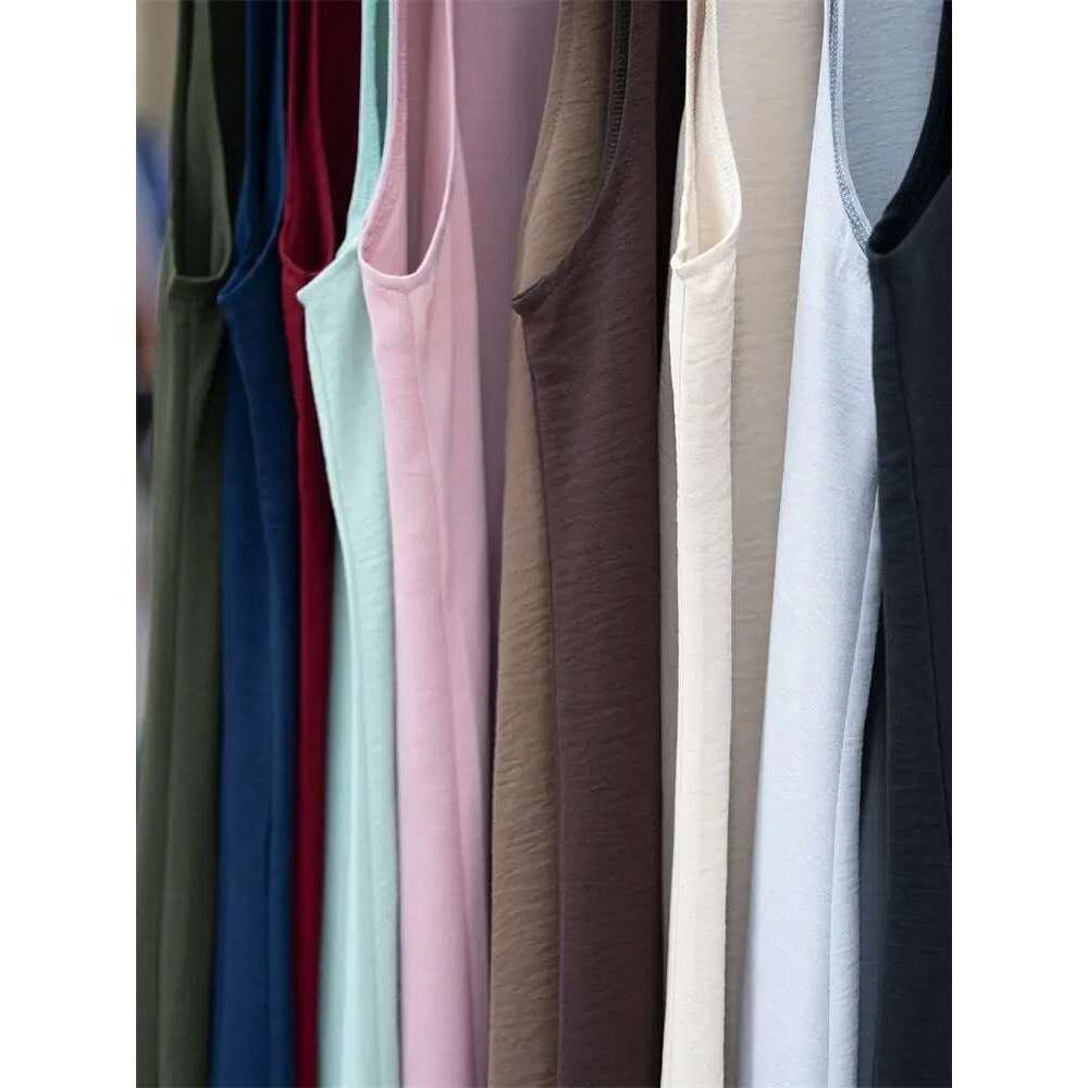 Ramadan Sleeveless Abaya Turkey Islam Arabic Muslim Long Dress African Dresses For Women Clothing Robe Musulmane Femme Vestidos