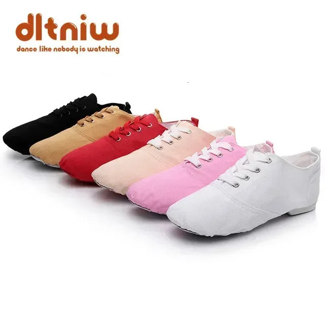 Womens lace canvas dance shoes ballet corner sports shoes womens dance shoes 250425