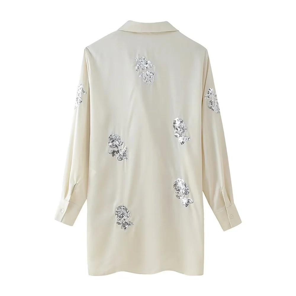 Zach Ailsa Summer Product Womens Loose Lace Set Coat Beaded Silk Texture Pants Casual 250530