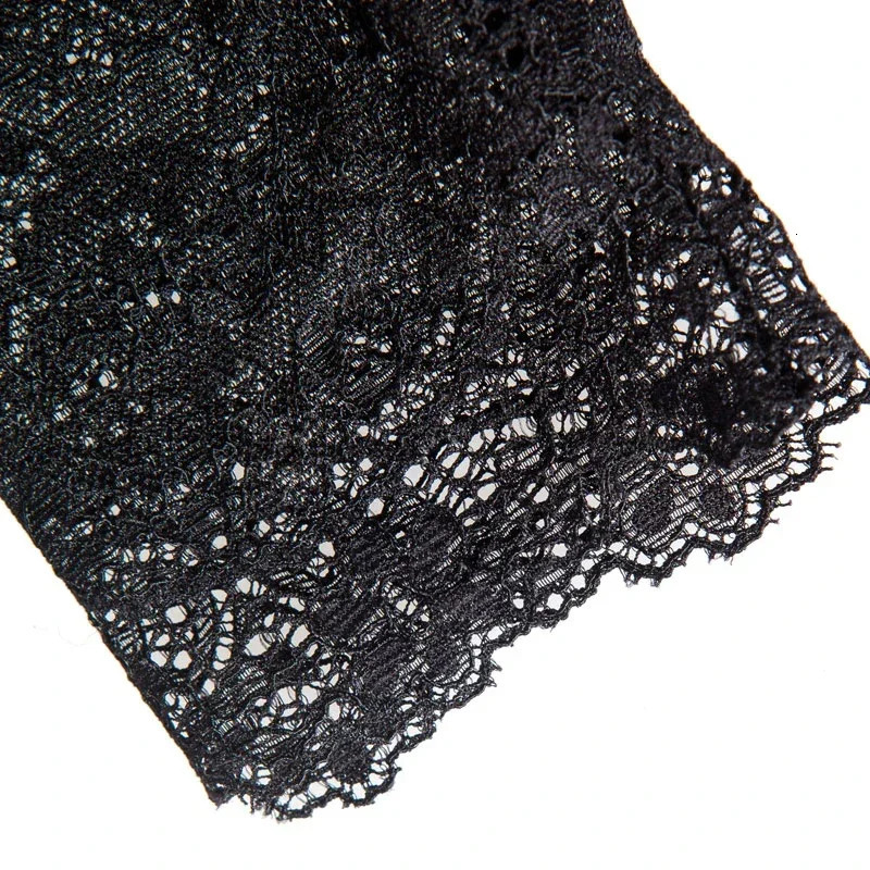 PUNK RAVE Lolita Party Sexy Mittens Women Gloves Gothic Black Female Lace Cosplay Fashion Accessories 1 Pair 250420