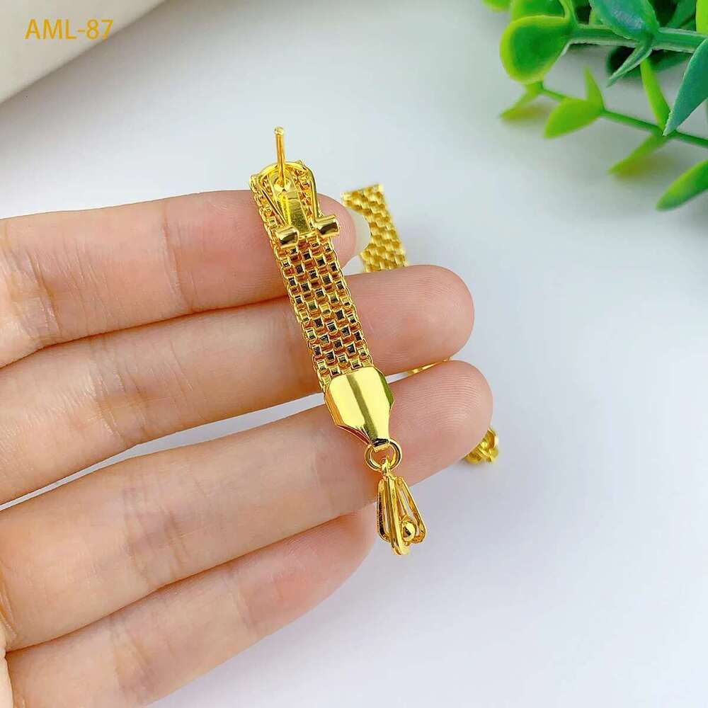 Ethiopian Bridal Jewelry Sets For Women Indian Dubai Gold Color Knot Design Necklace And Earrings Set Wedding