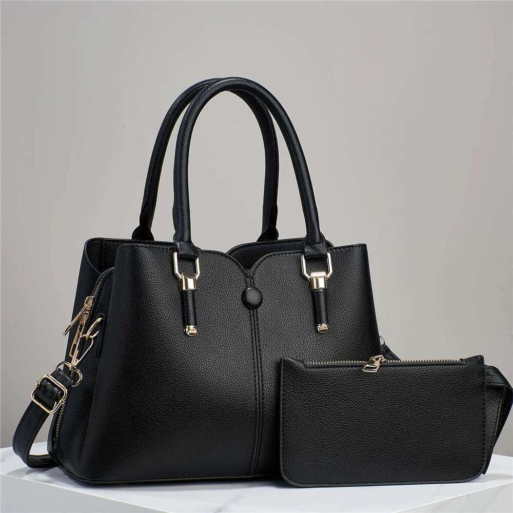 Handbag Set Spring New Design 2 Pieces Women's Shoulder Women Purses And Handbags