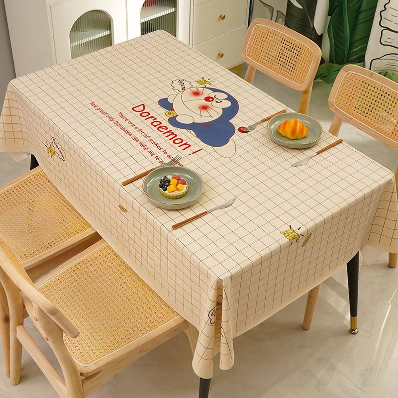 D230 high-grade light luxury tablecloth waterproof, oil-proof, scalding-proof, wash-free simple tablecloth new coffee table mat