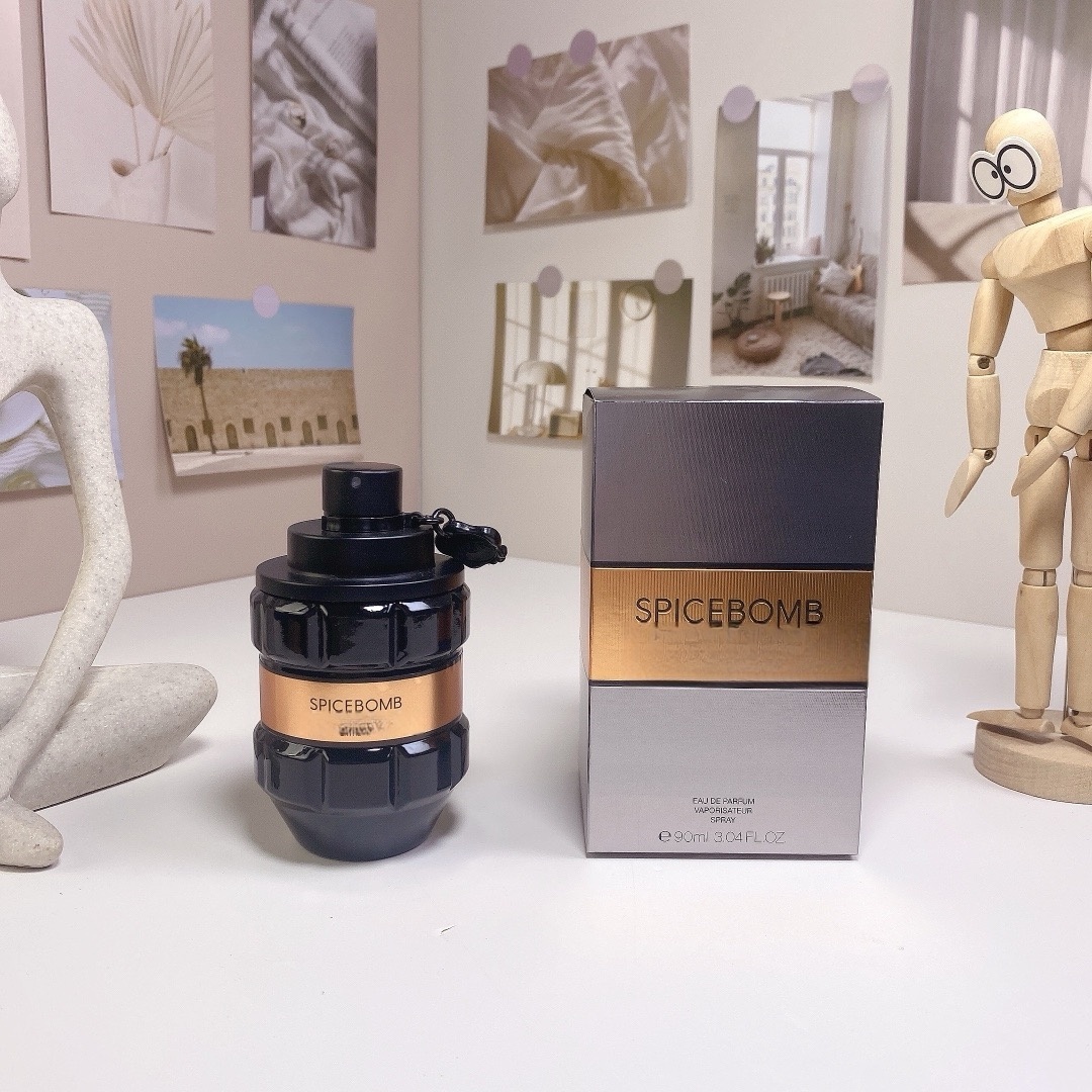 Perfume Bottle Per Bomb Flower 100Ml Women Fragrance Eau De Parfum Lasting Smell Vr Brand Edp Woman Man Spicebomb Cologne Spray 90Ml D Otuf9