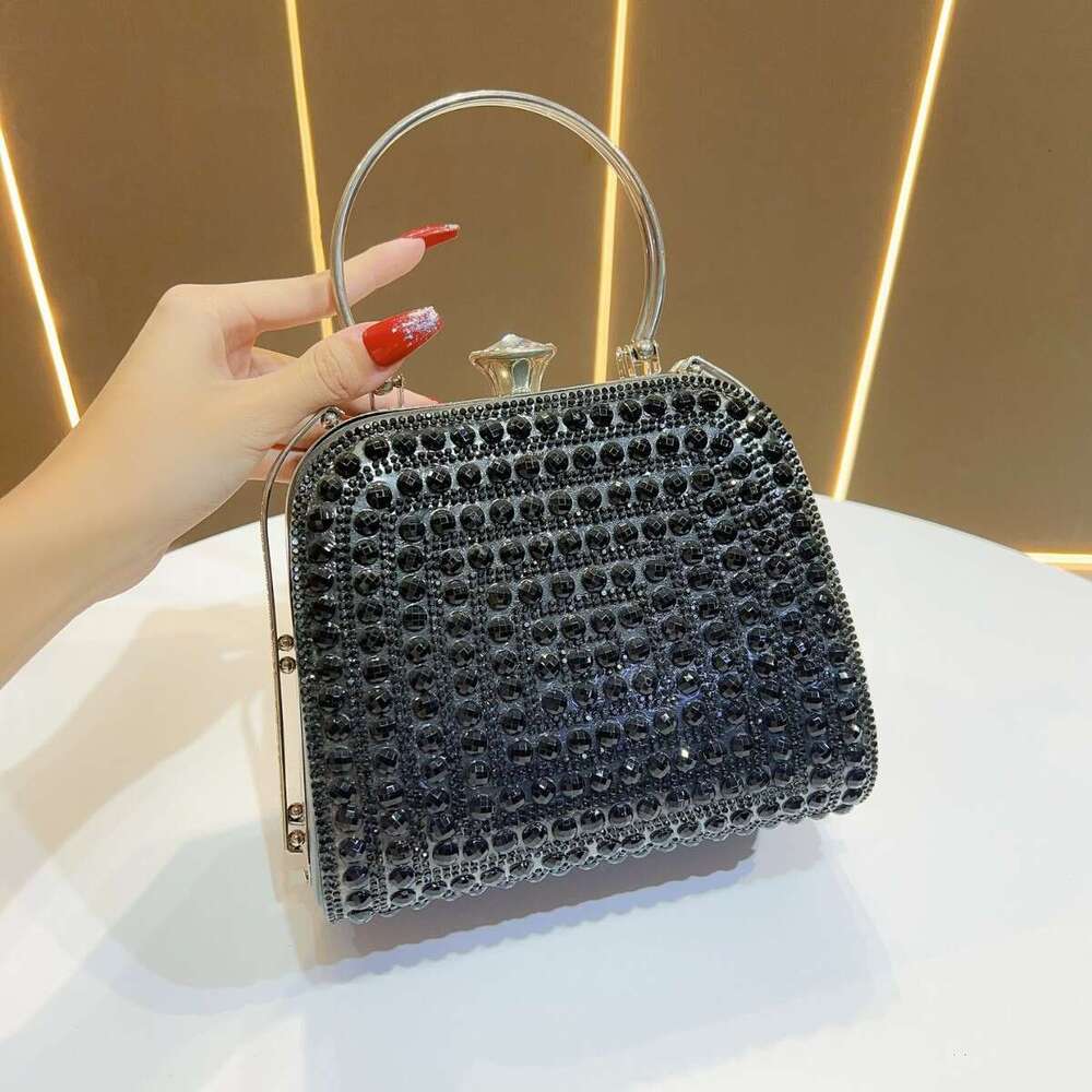 Dinner Bag New Socialite Rhinestone For Women S Evening Dress With Diamond Inlaid Cheongsam Bag Crossbody Handheld Banquet Bag KQ