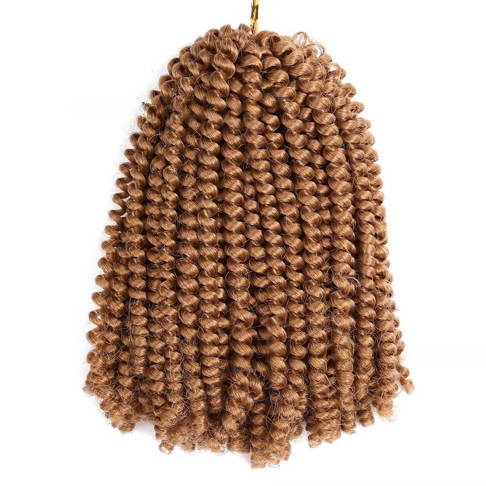 12 Inch Short Passion Twist Crochet Hair Kinky Curly Crochet Hair Crochet Braids for Women Braiding Hair Extensions 20 Packs Passion Prelooped Crochet
