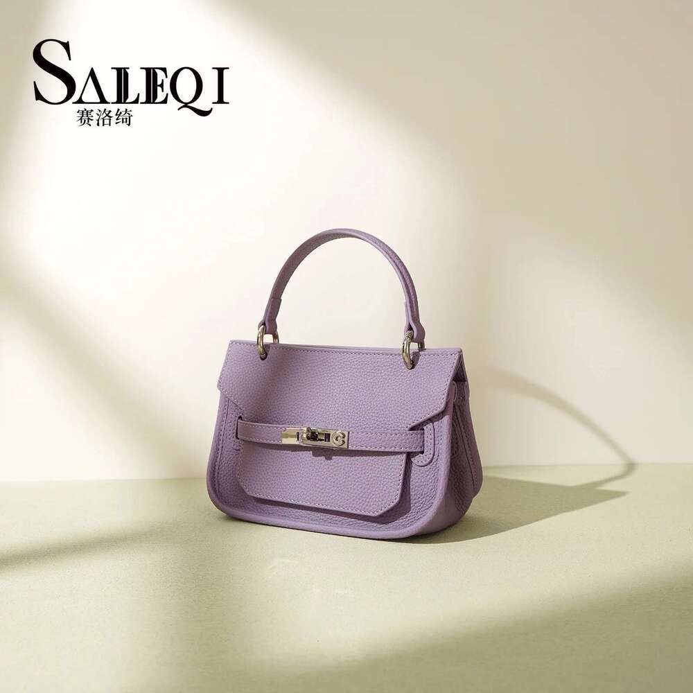 Genuine Leather Women Fashon Mini Small Square Bag Black Designer Handbag Cowhide Underarm Shoulder Crossbody White Bags