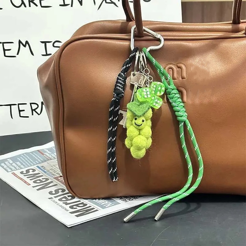 Cute Plush Keychain Set Pretzel Dhshund Chocolate Toy Charms for Bkpks Purses and Girls Gifts L2509282HQ8