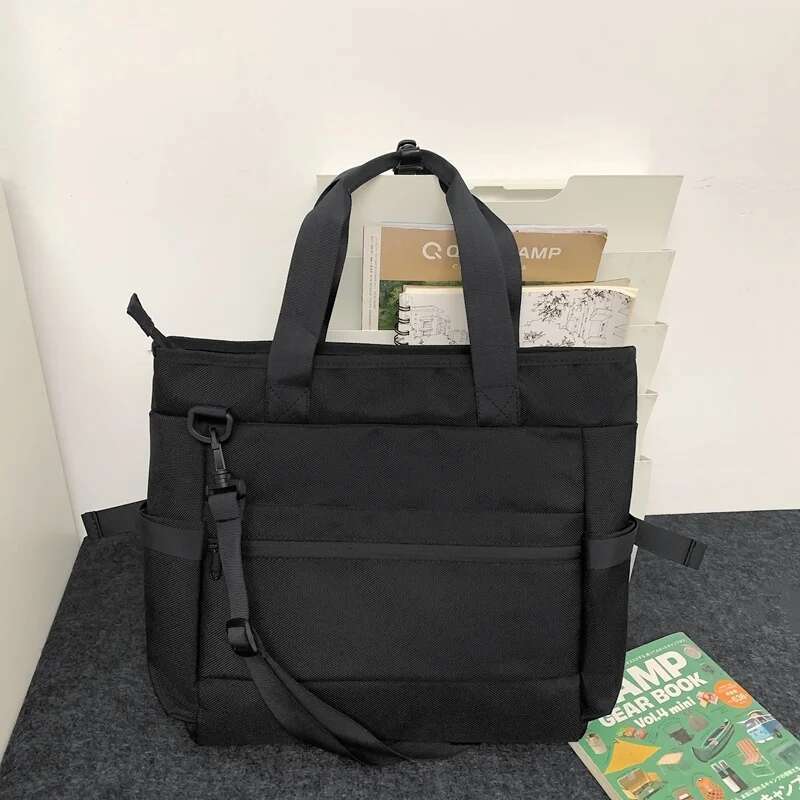 Trendy brand tooling messenger large capacity Japanese shoulder men's multi-functional commuter computer bag sports hand