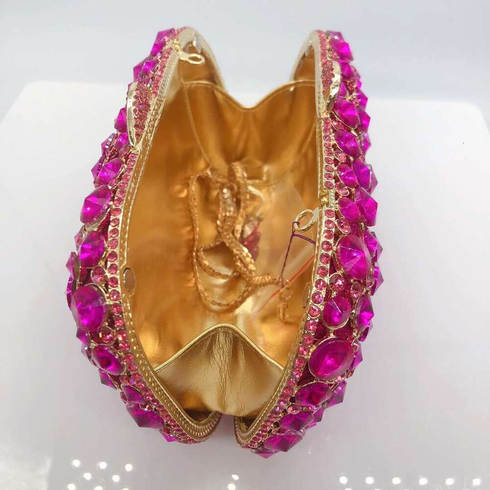 Dinner Bag New Rivet With Hollow Metal Inlaid For Banquet And Women S Diamond Bag Handbag KQ