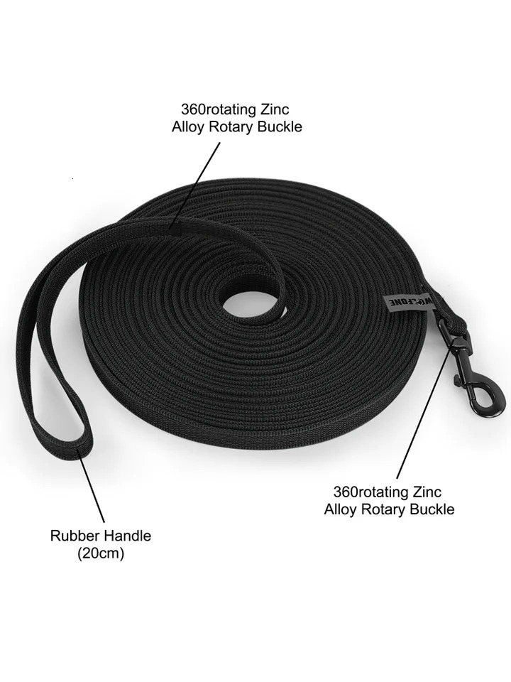 1.5M 15M Small and Medium sized Long Dog Belt 10M Latex Silk Simple and Convenient Light Training Big Dog Belt 5m 250427