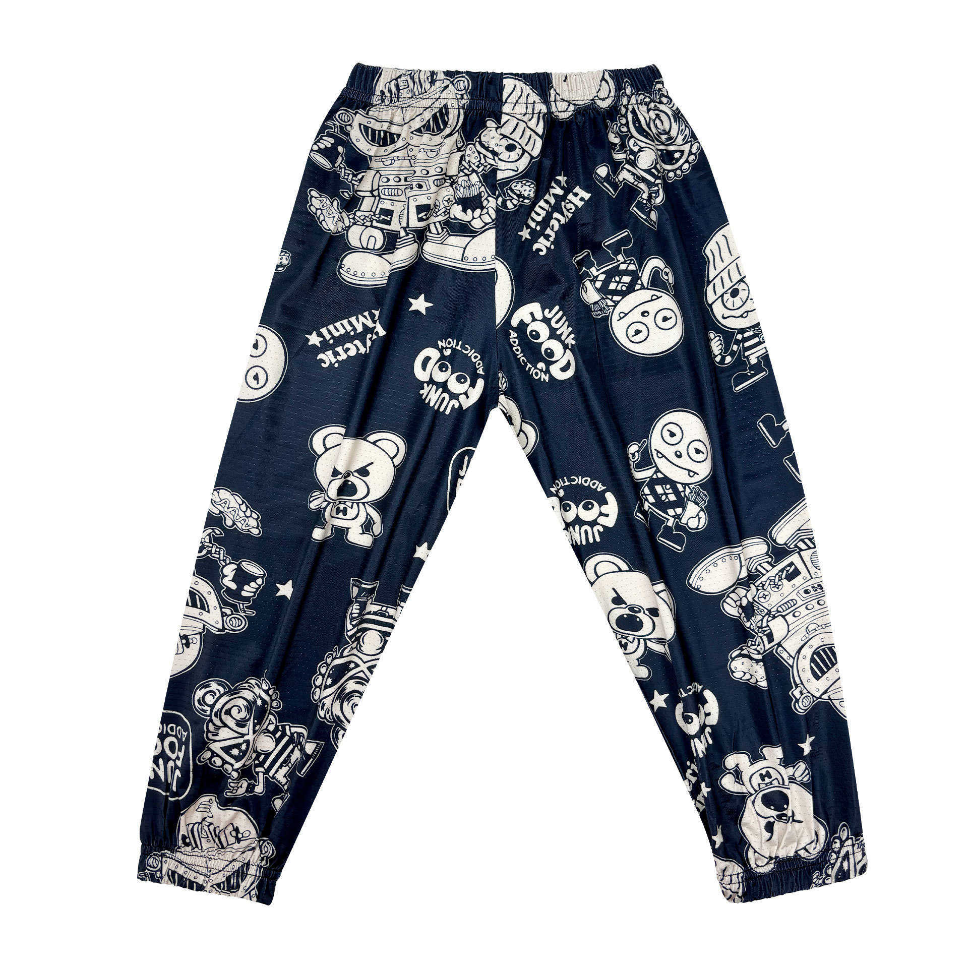 full of Drooping Feelingchildrens Cartoon Comfortable Soft Lightweight Breathable Ice Silk Mosquito Proof Pants 2014 Y250430GQ9G