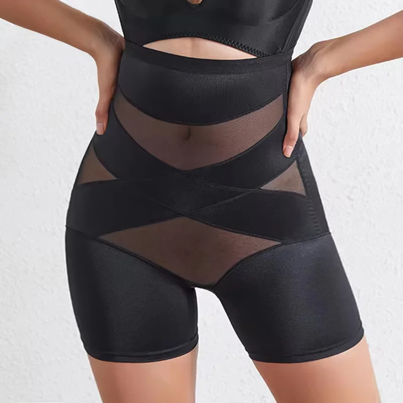 Tummy Control lingerie womens high waisted shapewear lifting underwear waist training hip weight loss abdominal shorts 250430