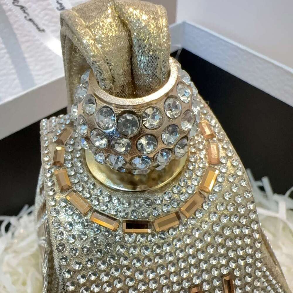Dinner Bag New Water Handbag With Diamond Inlaid Wedding Birthday Dress Bag Evening Banquet Bag KQ
