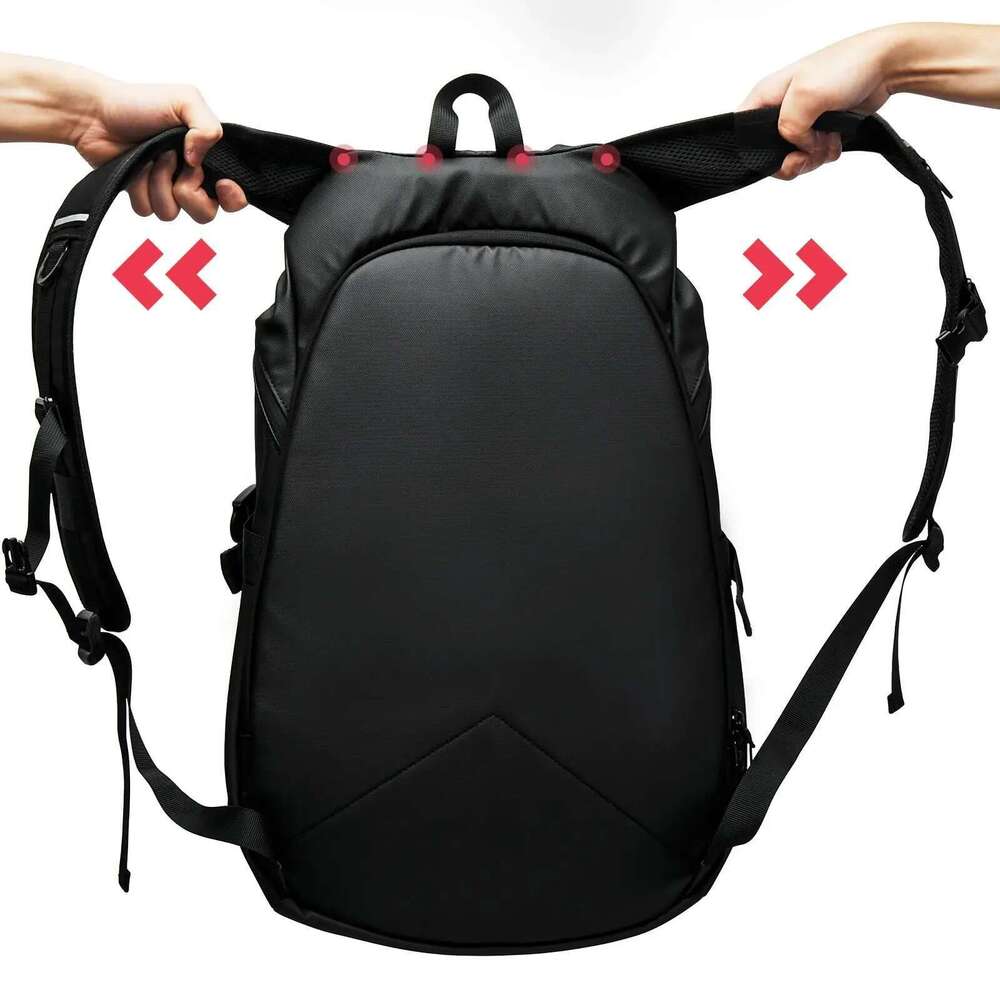 50L Motorcycle Large Multifunctional Backpack for Motorcyclists Waterproof Helmet Reflective Bicycle Travel Bag