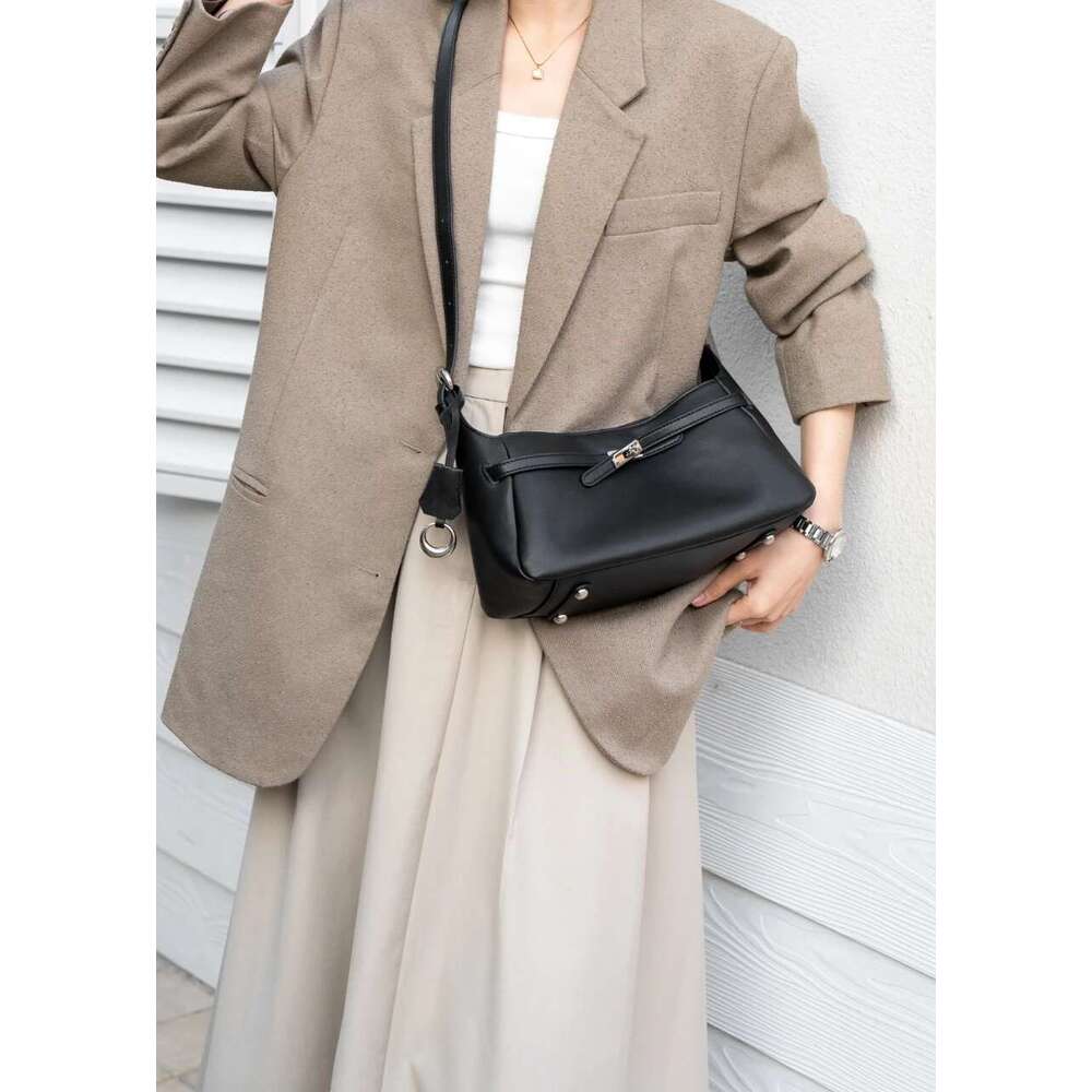 Genuine Leather Fashion Shoulder Corssbody Bags for Women Designer High Quality Ladies Black Brown Coffe White Bag New