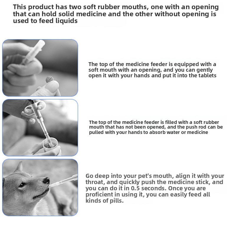 Pet small feeding device, cat and dog feeding device, pet push-type feeding device/feeding apparatus, convenient to use, suitable for feeding pets dur