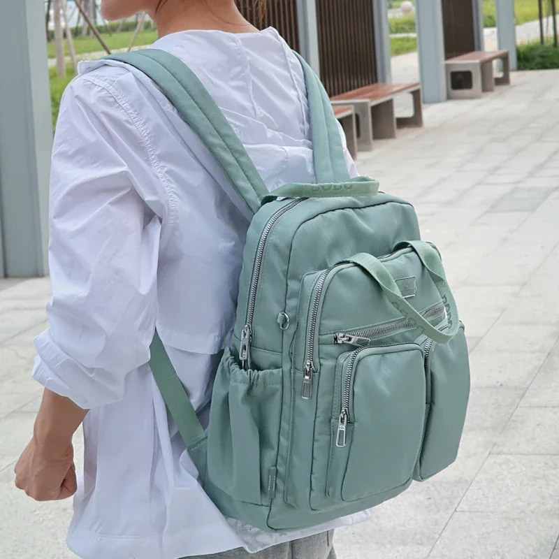 Womens travel backpack high-capacity school backpack lightweight waterproof laptop bag multiple pockets mens cabin backpack 250427