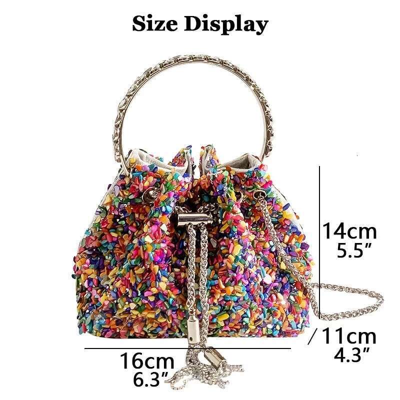 JIOMAY Color Tote Women Designer Bags Nws 2024 Fashion Handbags Casual Bucket Banquet Makeup Y2k Shoulder Bag