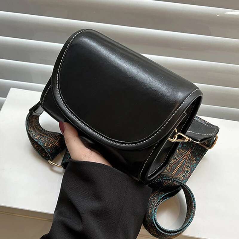Vintage Flap Shoulder Bags for Women Style Crossbody Designer Messenger Bag Purse Female Rero Ladies Handbag Clutch
