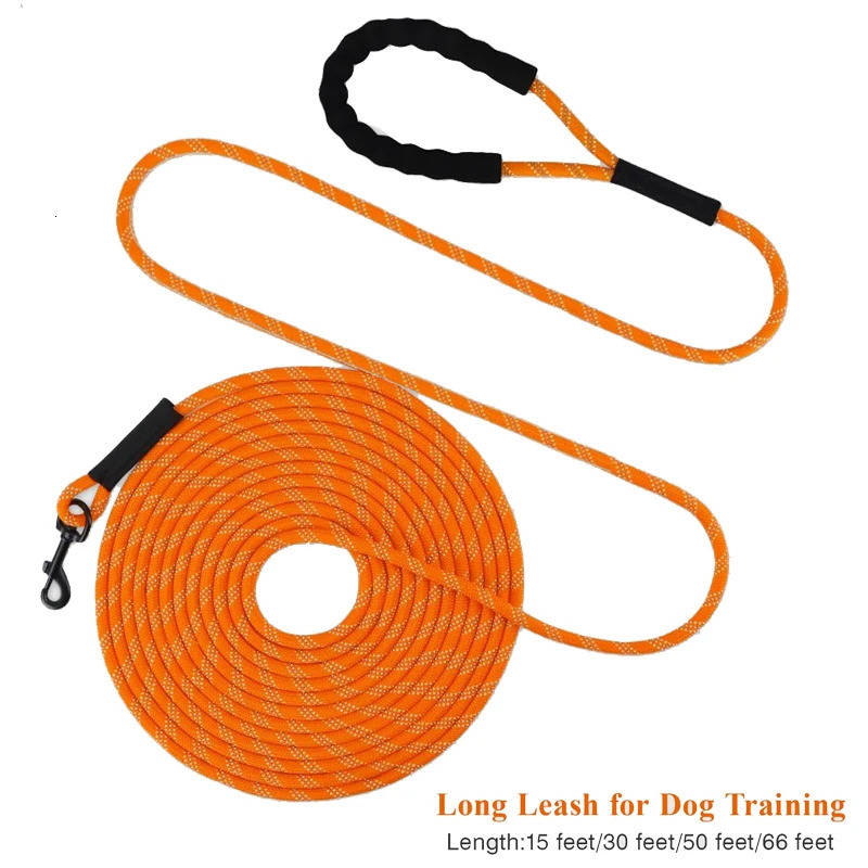 2/3/10/15/20m Dog Strap Long Pet Reflective Strap Suitable for Small Medium Large Dogs Outdoor Puppy Cat Training Walking Rope 250427