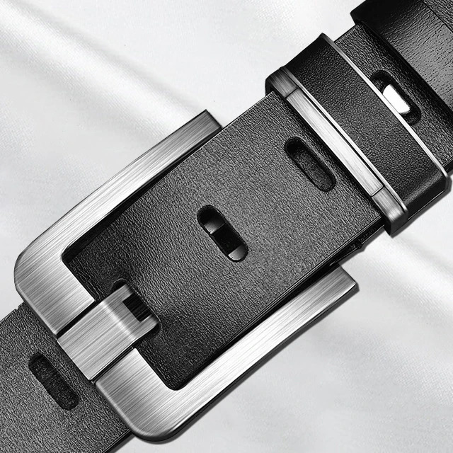 JIFANPAUL Fashionable Mens Belt Fashionable Metal Alloy Needle Buckle Adult Jeans Business Casual Belt 250430