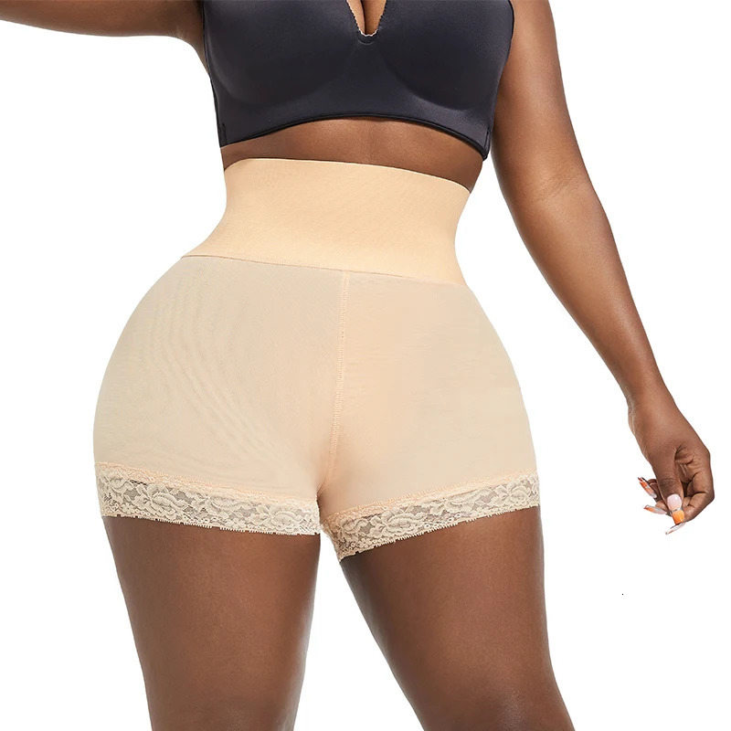 Lace shaped womens hip pad control underwear seamless lift hourglass boot enhancement machine shape 250430