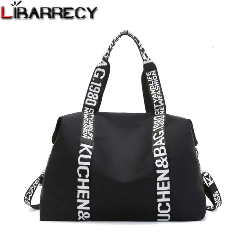 Casual Solid Color Ladies Shoulder Large Capacity Fashion Design Women Handbag High Quality Nylon Women's Travel Bags