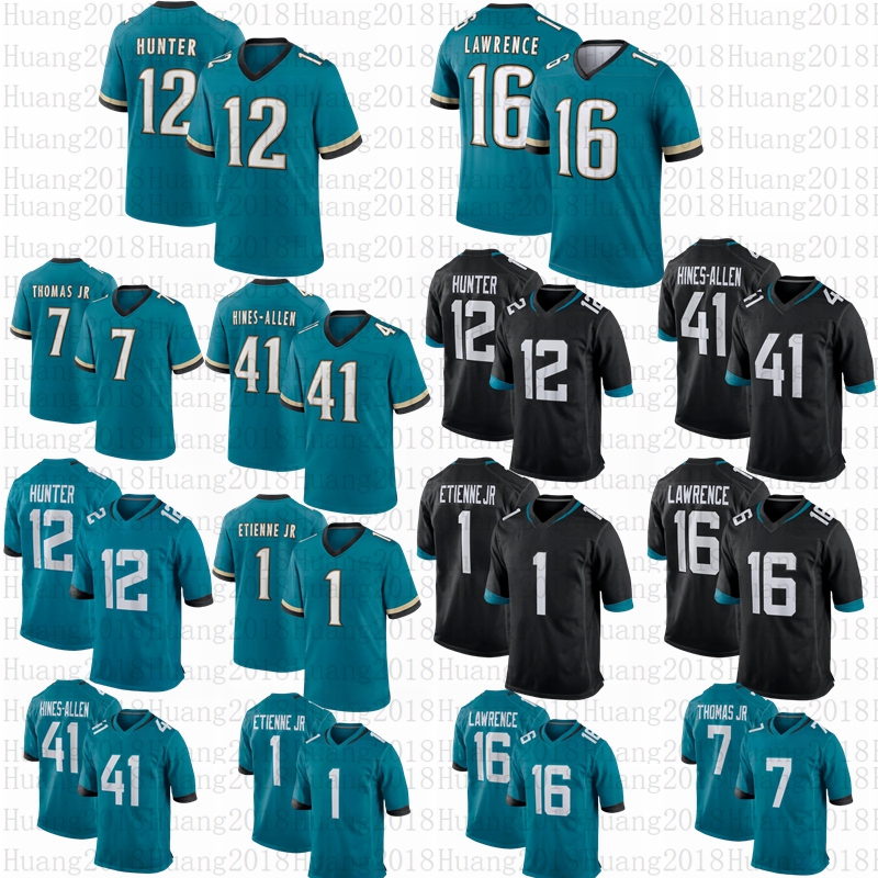 Travis Hunter 16Trevor Lawrence Football Jersey Josh Hines-Allen Travis Etienne Jr Thomas Jr Jerseys