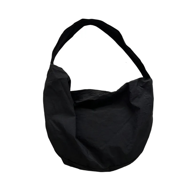 Little Fresh Nylon Shoulder Hobos Bag Large Capacity Versatile Crossbody Bag Student SatchelsTote Bags 250428