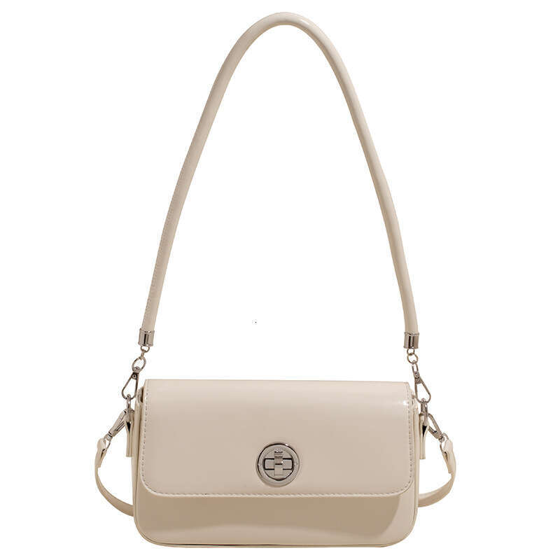 Texture Simple Small Square for Women 2025 Spring New Collection Solid Color Versatile Crossbody Korean Edition Underarm Bag