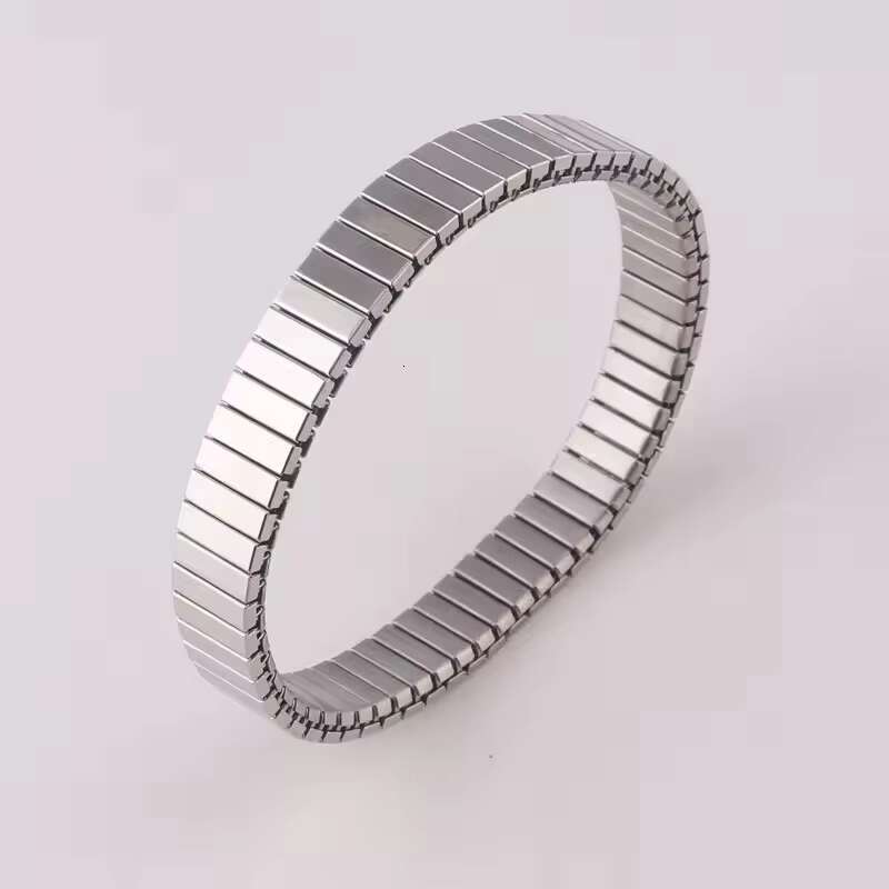 Luxury Watch Strap Mens Fashion Watch Band Bracelet Jewelry Men Stainless Steel Stretch Link Chain Bracelet Women