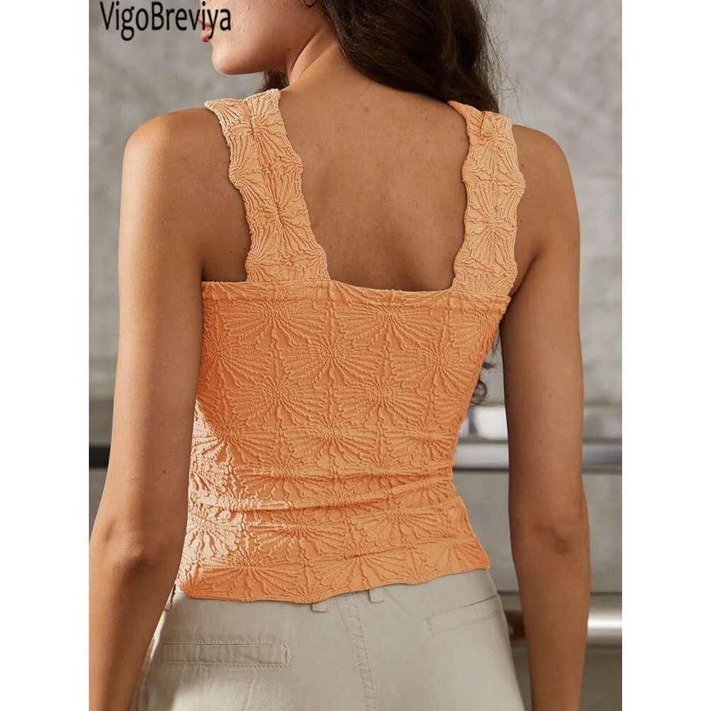Vigobreviya Seamless Yoga Top Jacquard Bra Women 2025 Sleeveless Fiess Sports T-Shirts Gym Running Workout Solid Tops Clothing