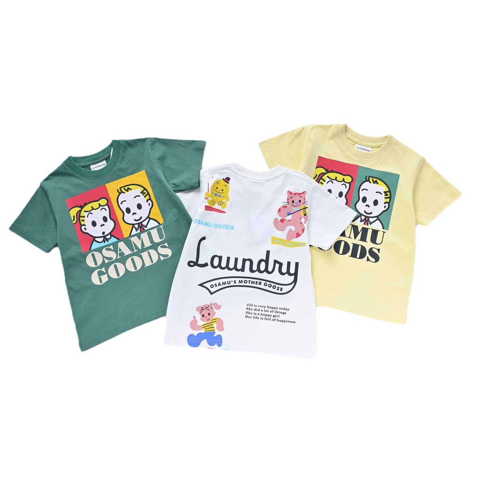 Summer New Family Clothing High Quality Cartoon Printed Trendy Short Sleeve T-shirt Fashion Casual Round Neck Top Y250430N2XU