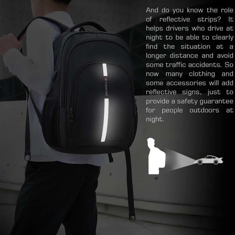 Lifetime Warranty Large Capacity 15.6Inch Laptop Anti Theft Backpack College Schoolbag Travel Bag For Men