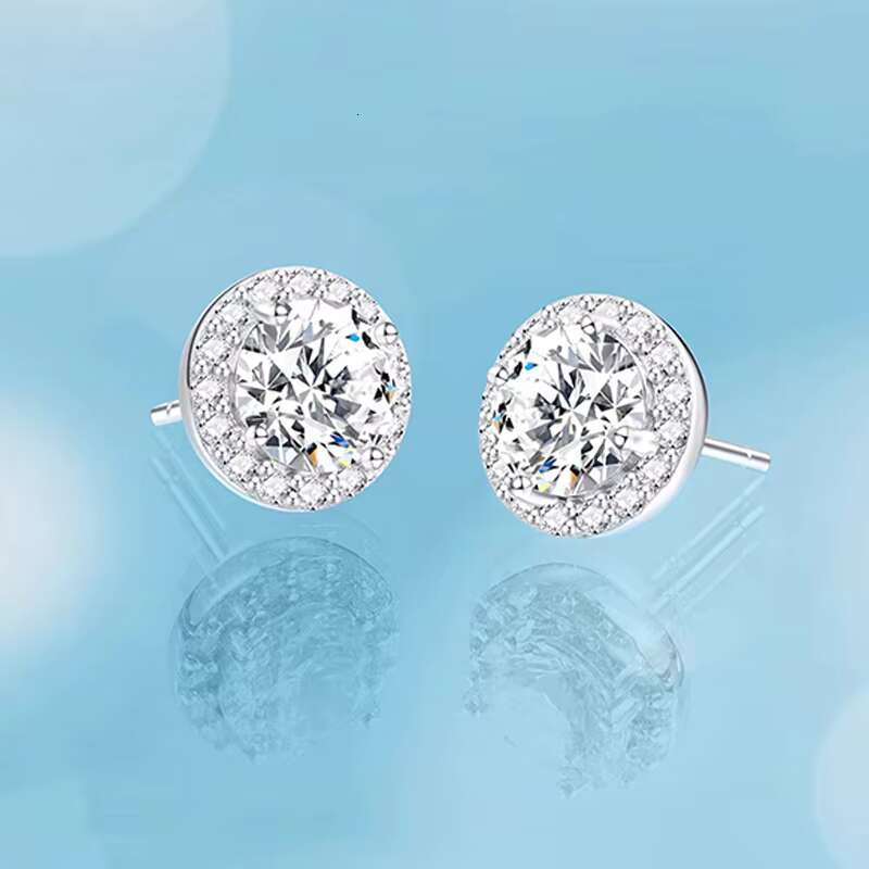 18k Gold Diamond Stud Earrings Diamond Stud Earrings Lab Grown Diamond Earrings