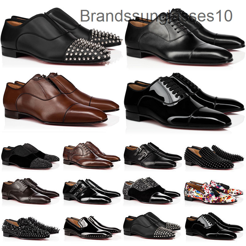 Loafers Dress Shoes Designer Sneakers Triple Black Red Oreo S louboutinism botton bottom christianloubiton loubitons louboutinr loubetin loubitons E2ZT