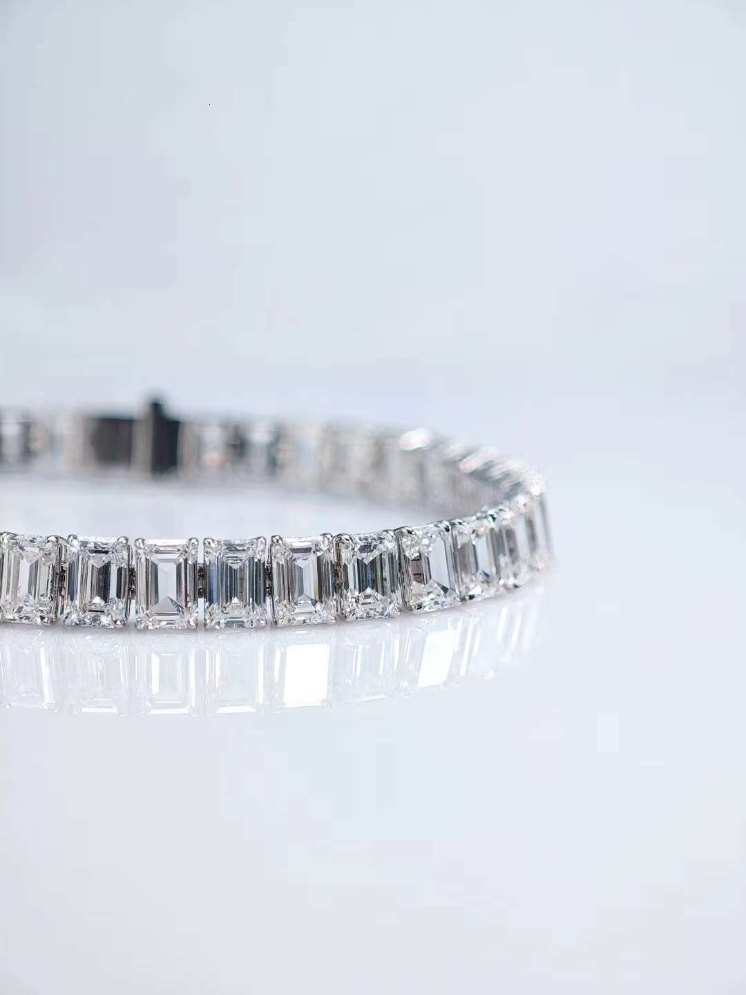 Fine Jewelry IGI Certified 14K 18k 22k Gold Tennis Bracelet Diamond Customized Bracelet for Women Gift