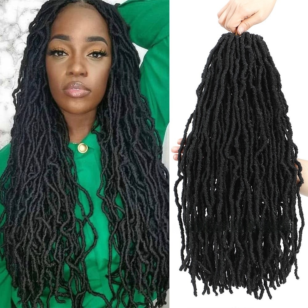 Natural Color Bulk Afro Hair Braids for Braiding Crochet Hair 10 to 24 Inch Braiding Hair Extensions Crochet Braids Curl Hair Extensions for Boho Brai