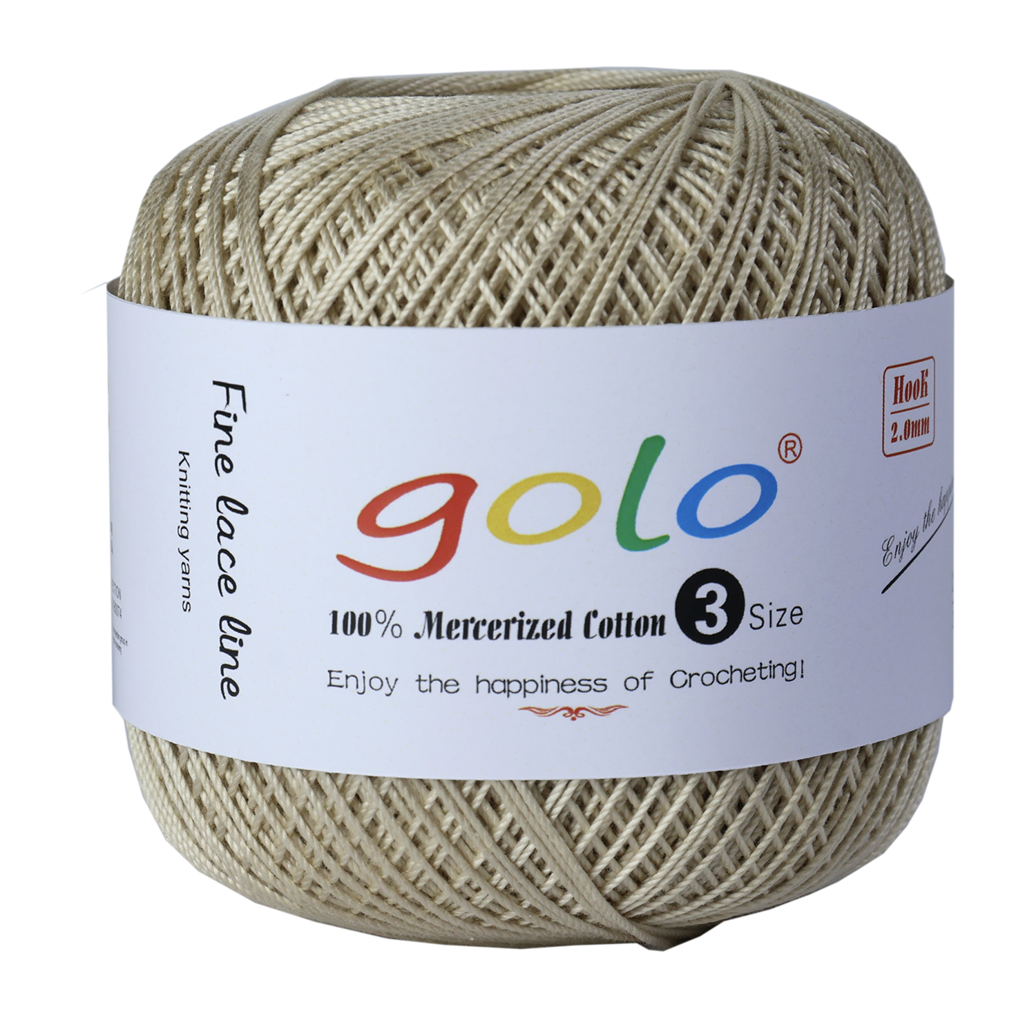 golo Crochet Thread Size 3 Yarn for Hand Knitting Crochet yarn