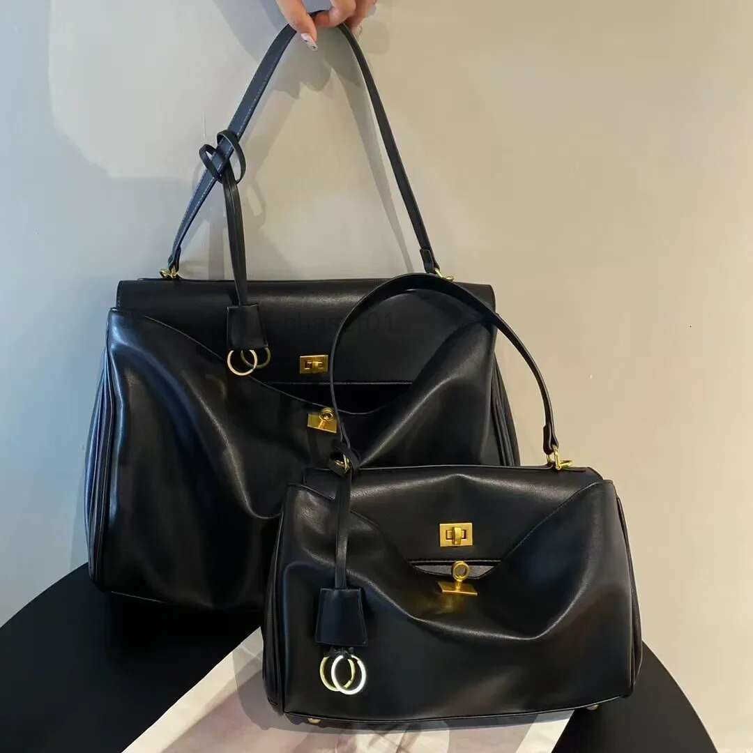 Fashionable Soft Cow Leather Rodeo Handbag Large Capacity Crossbody Bag for Motorcycle Equipment Accessories